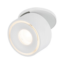 Paulmann Spircle 93372 LED Recessed Light 78 mm Including 1x 8.0 W Warm White Matt Aluminium Lighting System 3000 K