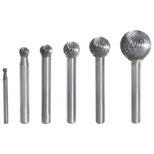 KS Tools 515.3286 Carbide Rotary Burrs KUD Cone
