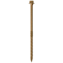 TIMCO Timber Screw ? Hex Head ? Exterior Green ? 6.7 x 125 - Box of 50