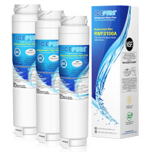 ICEPURE Refrigerator Water Filter Compatible with Bosch Ultra Clarity 644845, Siemens Neff Miele 740560 00740560 9000194412 REPLFLTR10; Haier