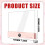 Lampe de lecture LED rechargeable avec 3 températures de couleur, 3