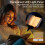 Lampe de lecture LED rechargeable avec 3 températures de couleur, 5