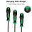 Bit Driver Nut Driver with Nonslip Handle and Strong Tip Screwdriver Handle for Holding Bit Screws 4
