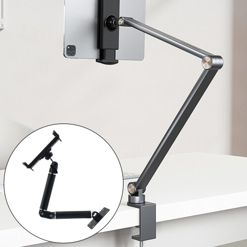 Adjustable Vertical 2 Section Tablet Wall Mount Large Size Tablet Wall Holder 1
