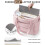 Bolsa tote acolchoada para mulheres, tamanho grande, para laptop de 15,6 polegadas. 8