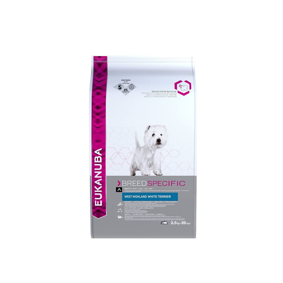 Eukanuba West Highland Dog Food 2.5 Kg ? Pack Of 3