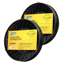 GOLDEN ICEPURE Activated Carbon Filter, Replacement for Various Cooker Hoods from Elica CFC0140343, CFC0038668, AEG 4055171138, 4055217501, Bauknecht