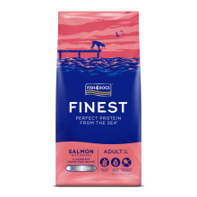 Fish4Dogs Finest Salmon and Potato Dog Food | Natural, Hypoallergenic Dog Food | Great for Healthy Skin and Coat | Rich in Omega 3, 6 and 9 (Large