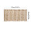 Short Linen Curtains Polyester Bedroom Kitchen Door Cabinet 6