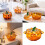 Candy Cookie Jar,Jewelry Box,Buffet Biscuit Containers-Amber 4