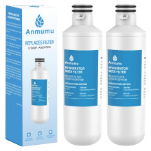 LT1000P Water Filter Replacement for LG LT1000P,LT1000PC,ADQ74793501,MDJ64844601 Refrigerator Water Filter 2 Pack