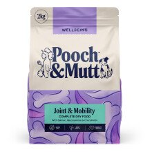 Pooch & Mutt - Joint Care Complete Dry Dog Food Grain Free (Regular Sized Kibble), for Mobility Support and Joint Aid, Salmon and Sweet Potato, 2kg