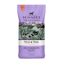 Skinner?s Field & Trial Maintenance Plus ? Complete Dry Adult Dog Food, For Less Active Dogs, Contains Joint Aid, 15kg