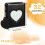 Μίνι φωτογραφική θήκη καρτών 32 θέσεων με μενταγιόν σε σχήμα καρδιάς – Φορητό 2