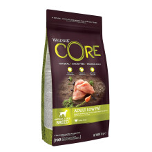 Wellness CORE Low Fat 1.8 kg, Turkey ? Dry Dog Food for Medium to Large Breeds, Grain-Free, Natural, Hypoallergenic, Protein-Rich, High Meat Content,
