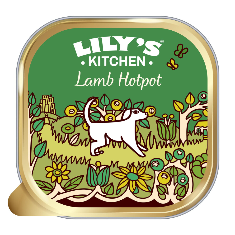 Lily's Kitchen Lamb Hotpot - Complete Natural Adult Dog Food Wet (10 X 150G Trays)