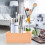 Foldable Bin Storage Basket Orange Plastic 1Pack 3