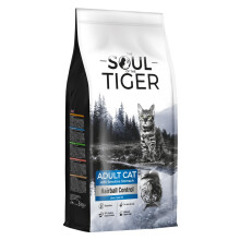 The Soul of the Tiger - Dry Food for Adult Cats with Sensitive Stomachs, Hairball Control, 3 kg