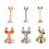 Stainless Steel U Shaped Fastener Label Clip Easy Operations-6 2