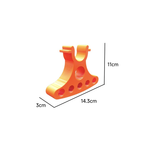 1 set van vier 14,3 cm fietsreparatie stuurbeugels 2