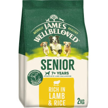 James Wellbeloved Dog Senior Hypoallergenic Dry Food Lamb and Rice 2 kg