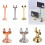 Stainless Steel U Shaped Fastener Label Clip Easy Operations-6 3