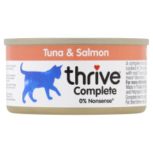 thrive 12 x Complete Adult Tuna & Salmon 75g Transparent