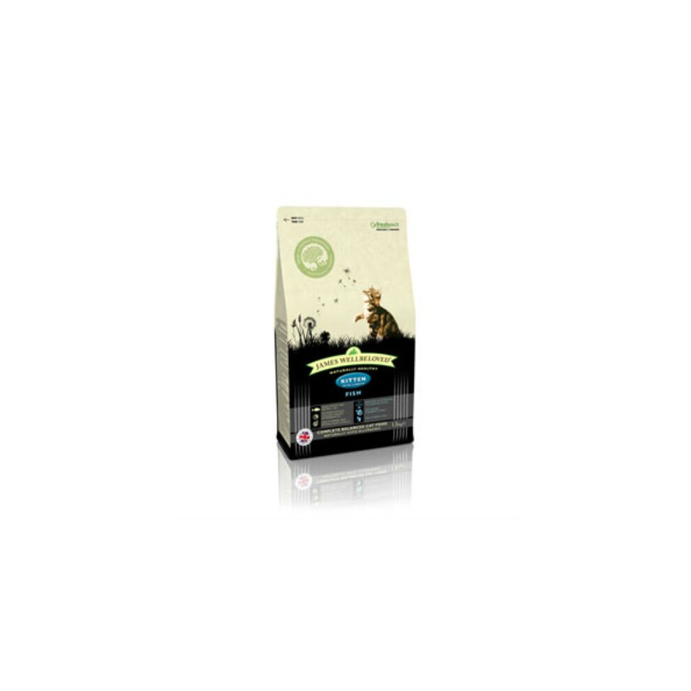 James Wellbeloved Complete Kitten Food With Fish 1.5Kg