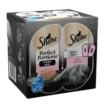 Sheba Perfect Portions - with Salmon in Loaf - 12 x 37, 5 g