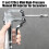 Efficient Manual Hand Grease Dispenser 120cc High Pressure for 7