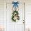 Easter Bunny Wreath Front Door Decor Reusable 4