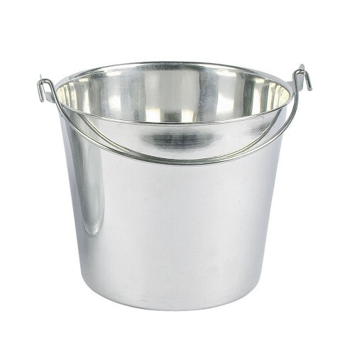 Kr?ger - 9 L stainless steel bucket, Silver