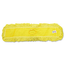 Rubbermaid Commercial J15500YEL Trapper Commercial Dust Mop, Looped-End, Washable, 36w x 5d, Yellow