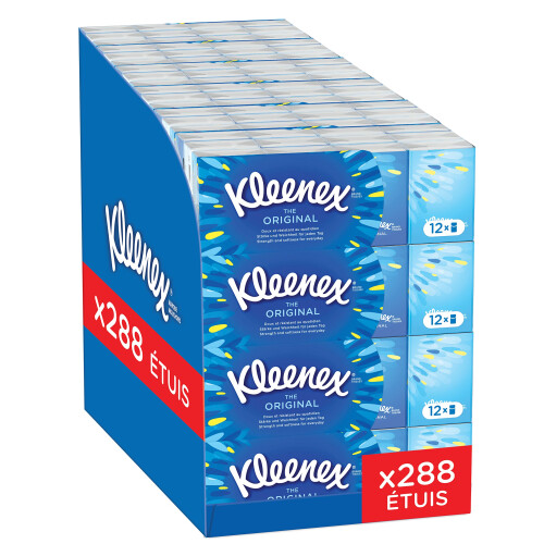 Kleenex Kleenex Original Regular per Pack 24 Packs of 12 Cases Cases
