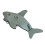 Ocean Fish Shoulder Bag Shark Shape Green PU 1 Pack 1