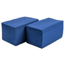 Perfect Stix 2 Ply Dinner Napkin Navy Blue, 3" Height, 4" Width, 8" Length 125ct