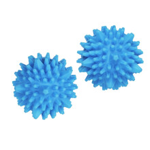 WENKO Tumble Dryer Balls Set of 2 for Variable Use, Soft and Wrinkle Free Laundry in Tumble Dryer with Extra Large Prongs, Hedgehog Ball for Hands,