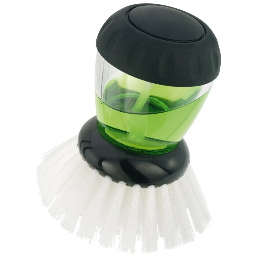 Judge Dish Brush With Washing Up Liquid Soap Dispenser