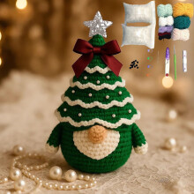 Kit per ornamenti all'uncinetto fai da te per principianti – Filato di cotone,