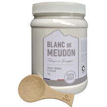 Blanc de Meudon 1 kg Made in Burgundy Fine Cleaning and Ecological Powder + Spoon