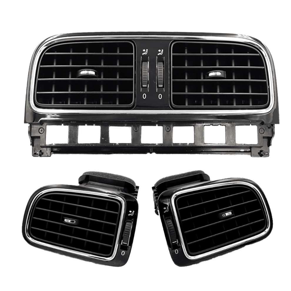 Vw Polo A/C Dashboard Air Vent Left 2011Â2013 Black 9065194787527