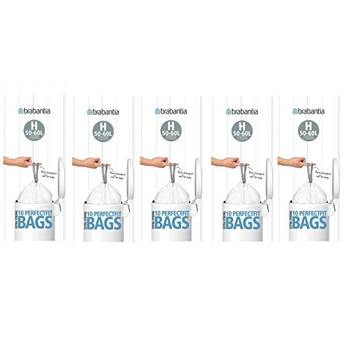 Brabantia 5 x waste bin liners