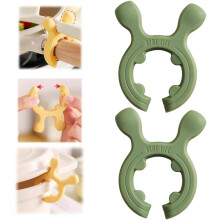 Silikone grydehåndtag spatelholder – 2 stk.