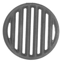 Dark Grey Cast Iron Fireplace Grate Replacement 1 Pack