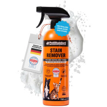 PetStandard Enzyme Cleaner - Effective Odour Neutraliser with Focus on Stains Deep Cleaning for Dog & Cat Urine Extra Foaming Power Made in Germany