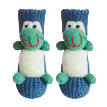 Thick Plush Wool Socks Slip proof For Elderly And Kids-D