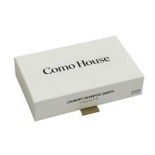 Como House Fragrance Free Laundry Detergent Sheets for Sensitive Skin - Pack of 80 Sheets for 160 Loads