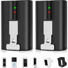 Replacement Batteries for Ring Wireless Doorbell 2/3/4 Plus