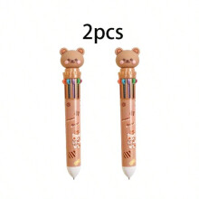 Fidget Pen Set Ballpoint2-Pack10-Color Bear Design