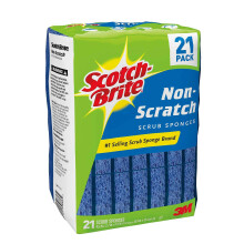 Scotch-Brite Non-Scratch Scrub Sponges - 21 Pack